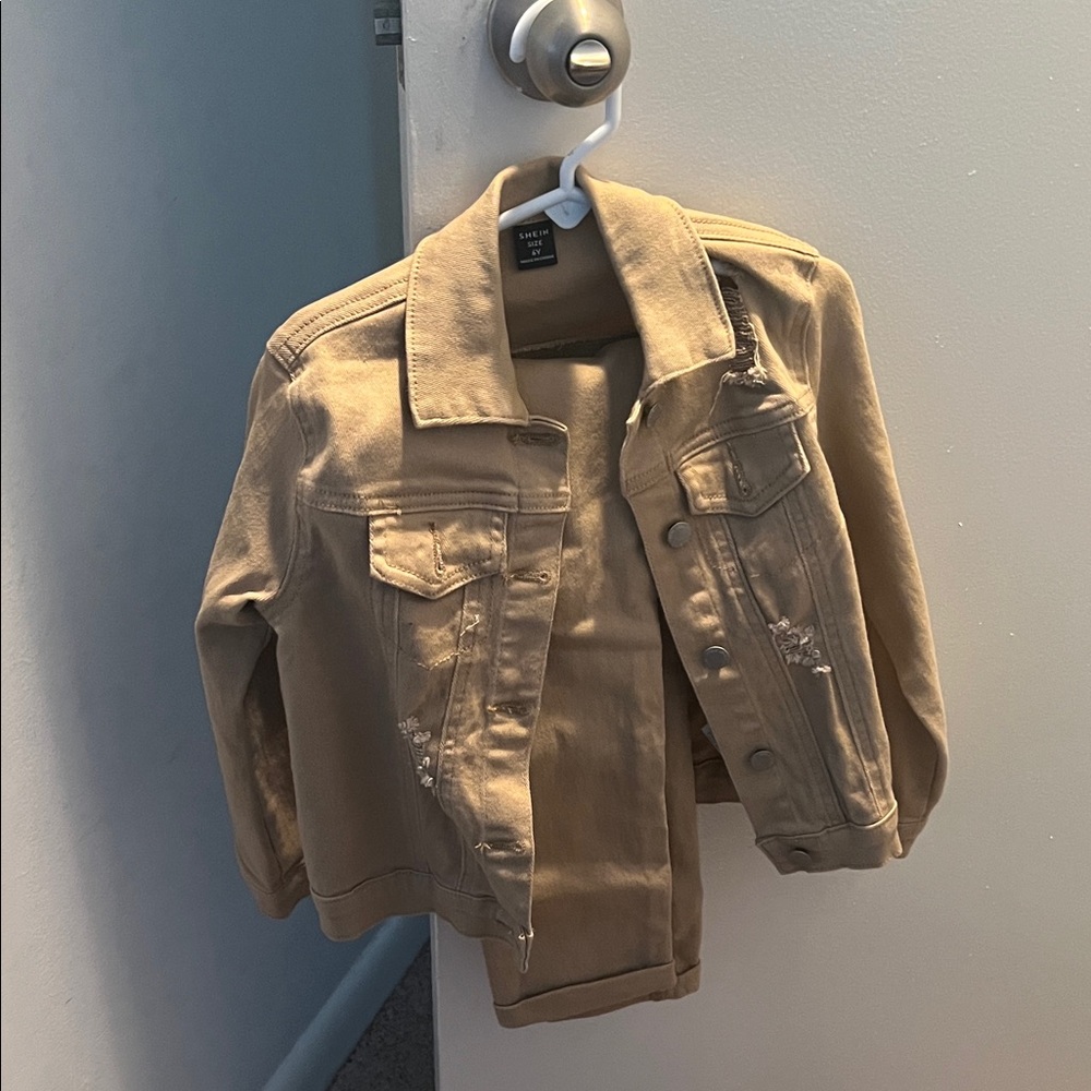 GAP Kids Light Brown Jean Jacket